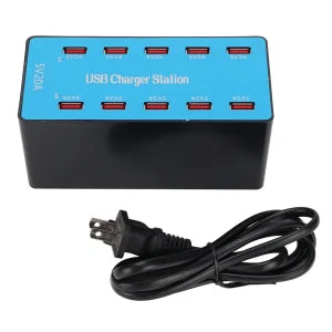 Usb Charger Station 10 Ports AC100-240V WLX-A5B