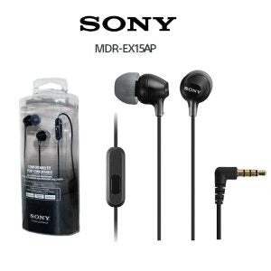 Sony Mdr-Ex15AP Headphone With Mic