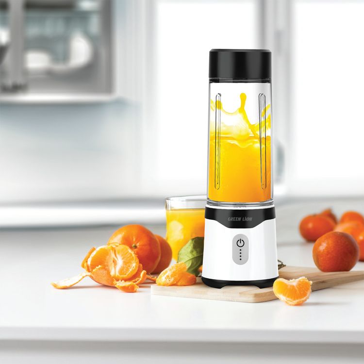 Green Lion Summer Mate Portable Blender, 350mL/500mL Capacity, 3-5 Hours Charging Time