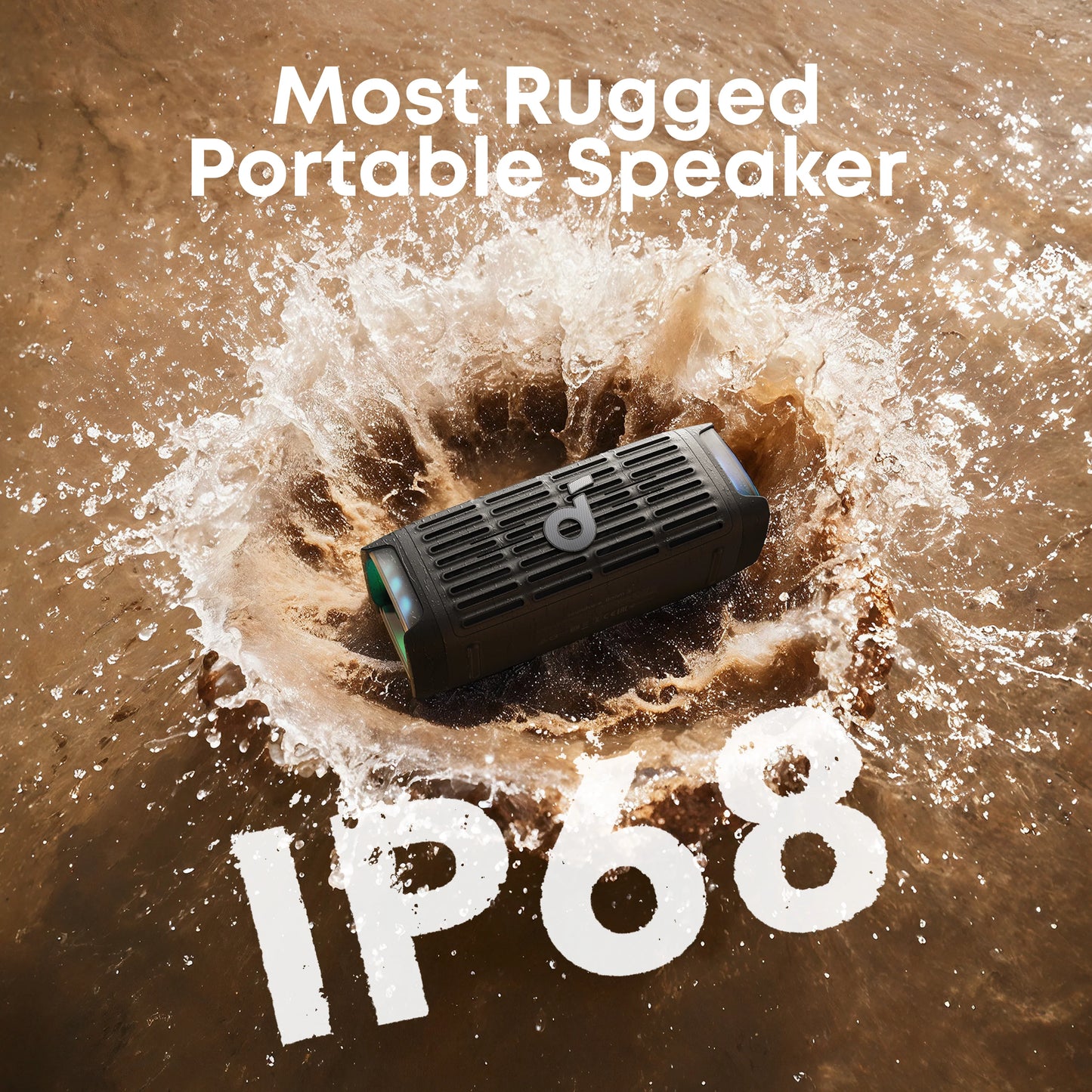 Soundcore by Anker Boom 3i Portable Rugged Outdoor waterproof Speaker