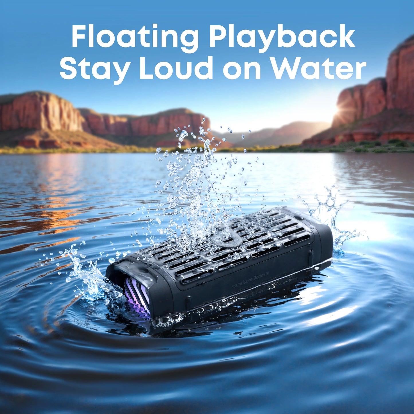 Soundcore by Anker Boom 3i Portable Rugged Outdoor waterproof Speaker