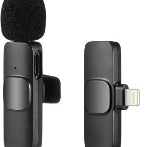 Wireless Clip-on Lavalier Microphone For iPhone
