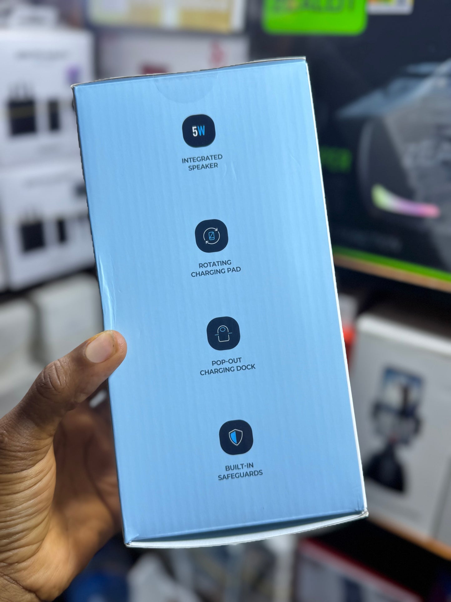 Powerology PWC039 Qi2 Speaker Charge Station