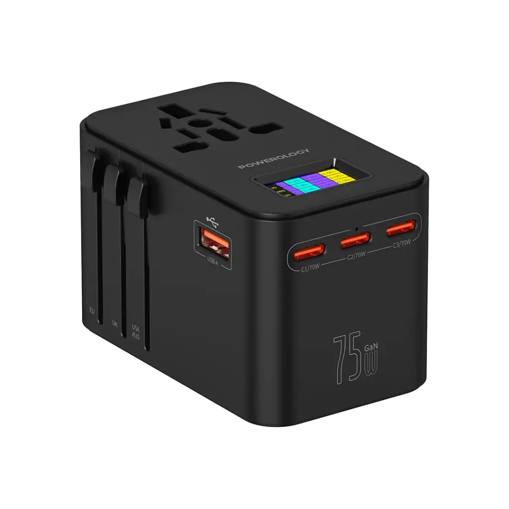 Powerology GaN 75W Universal Charger