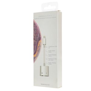 Aux123 Lightning to 3.5mm Audio/Connector/Adapter