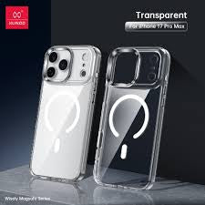 Xundd magnetic crystal clear case for iPhone 17 pro max