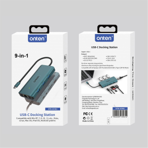 Onten UC961 Usb-C Docking Station 4k