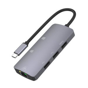 Onten UC910 6-in-1 Usb-C Dock Station