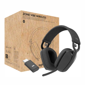 Logitech Zone Vibe Wireless Headset With Noise Cancelling Mic