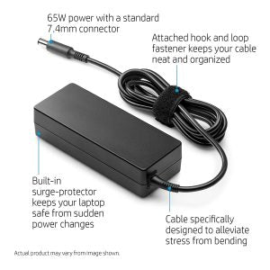 Hp 18.5V 65w Laptop Charger Big Pin Org.