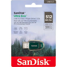 Sandisk Ultra Eco Usb 3.1 Flash Drive 512gb 100mb/s