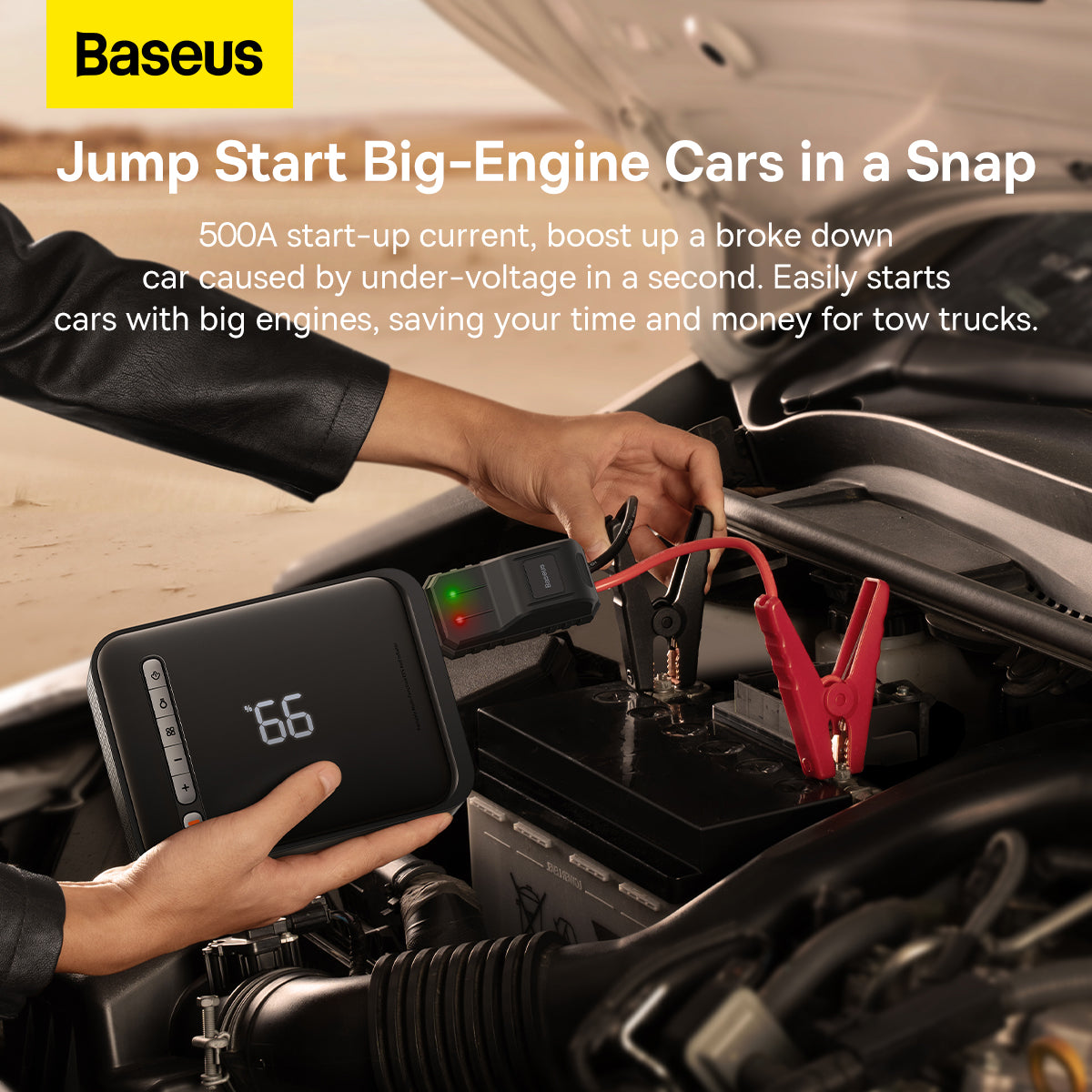 Baseus Super Energy 2-in-1 Jump Starter 1000A