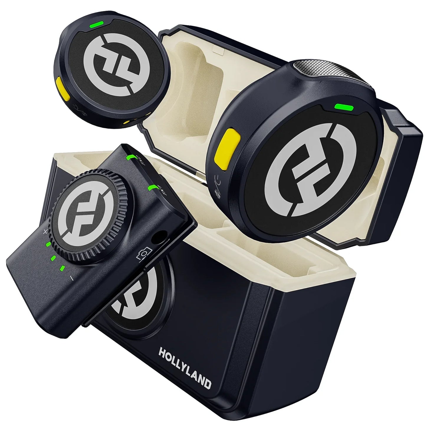 hollyland lark m2 wireless lavallier microphone