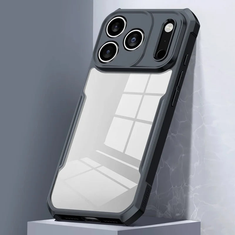 xundd transparent airbag tpu bumper case for iphone 17 pro max