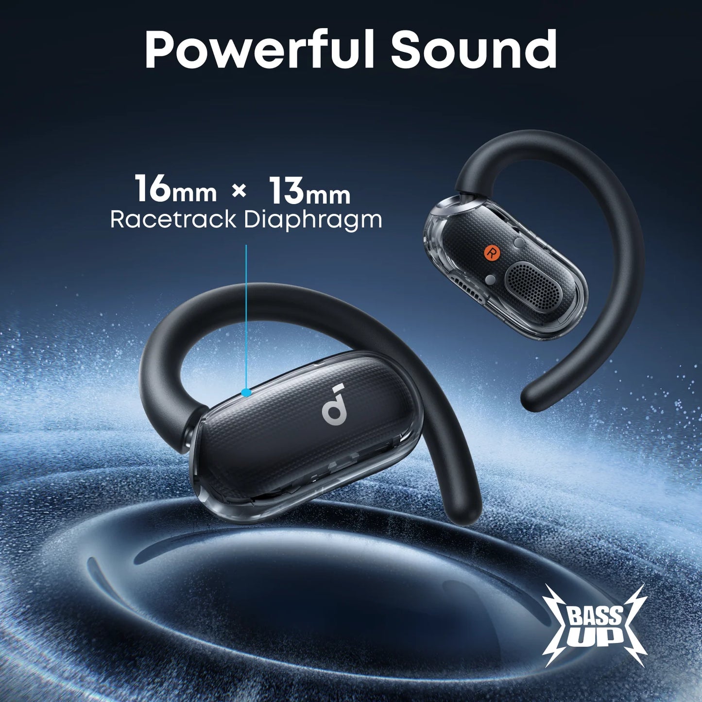 soundcore by Anker V40i Comfortable Fit and Clear Sound open-ear earbuds