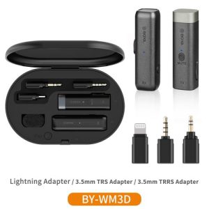 Boya By-WM3D Lapel Wireless Microphone