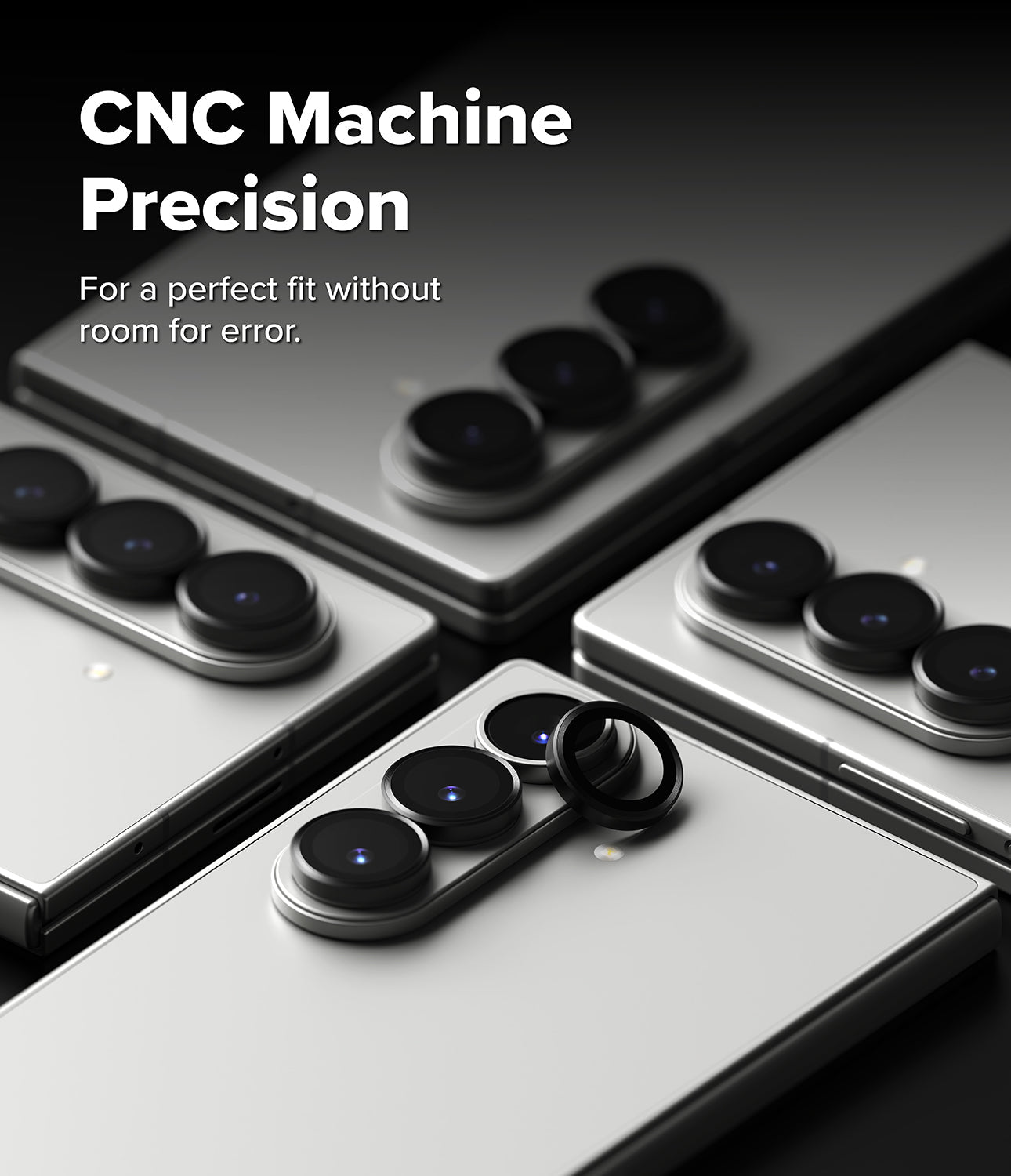Individual camera lens protector for Samsung galaxy z fold 7
