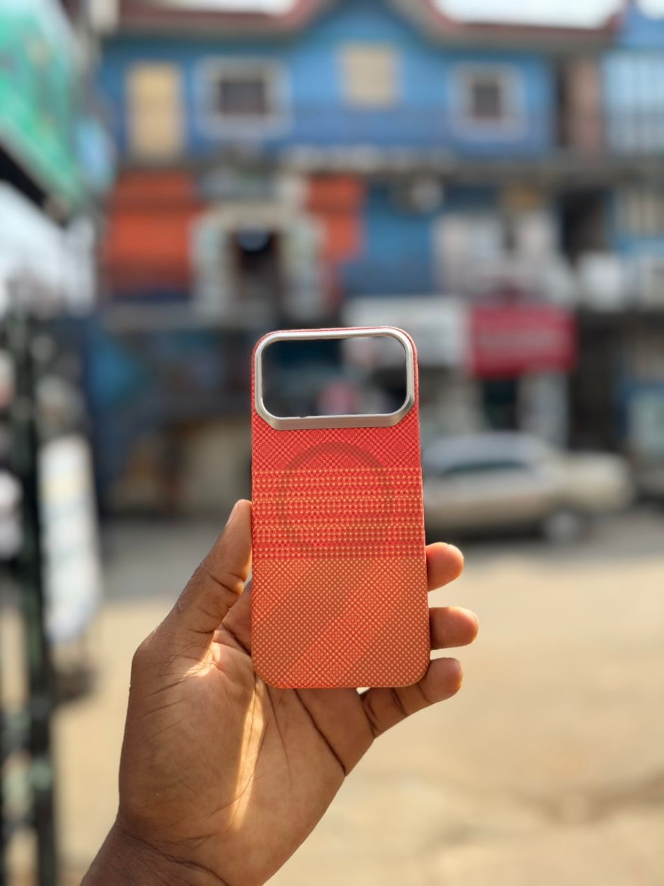 Real Kevlar Aramid Carbon Fiber Ultra thin Protective Case with MagSafe charging base for iPhone 17 pro max , 17 pro , 16 pro max and Samsung galaxy z fold 7