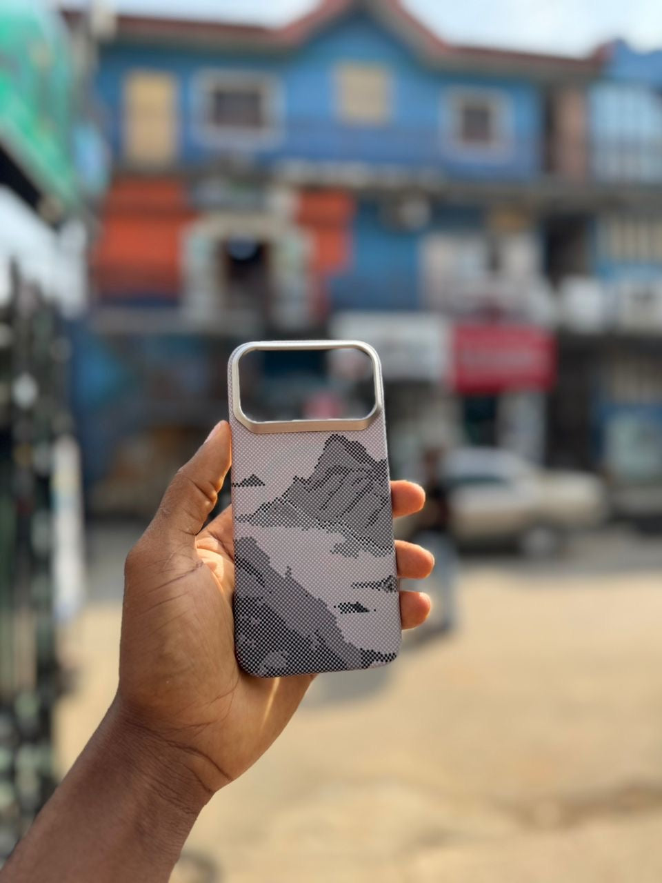 Real Kevlar Aramid Carbon Fiber Ultra thin Protective Case with MagSafe charging base for iPhone 17 pro max , 17 pro , 16 pro max and Samsung galaxy z fold 7