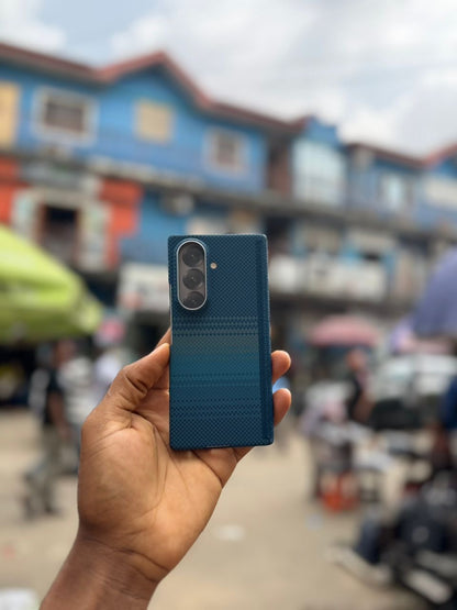 Real Kevlar Aramid Carbon Fiber Ultra thin Protective Case with MagSafe charging base for iPhone 17 pro max , 17 pro , 16 pro max and Samsung galaxy z fold 7