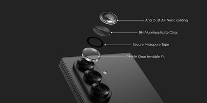 Individual camera lens protector for Samsung galaxy z fold 7