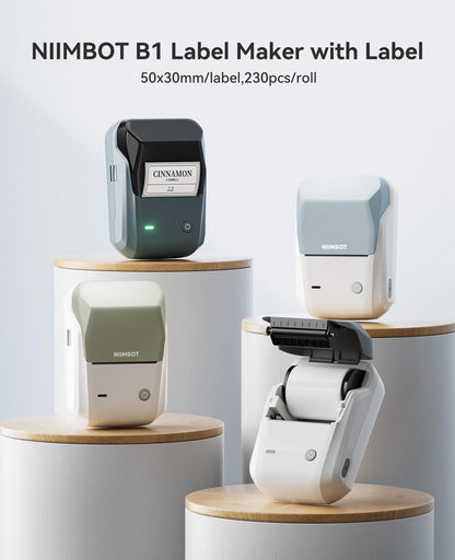 NIIMBOT B1 Inkless Thermal Label Printer