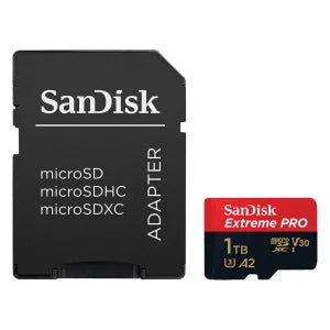 Sandisk Extreme Pro Micro Sd With Adapter 1TB 200mb/s