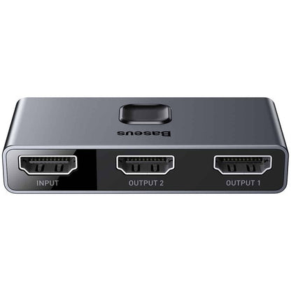 Baseus Matrix Hdmi Splitter (2in1Or 1in2) Space Gray