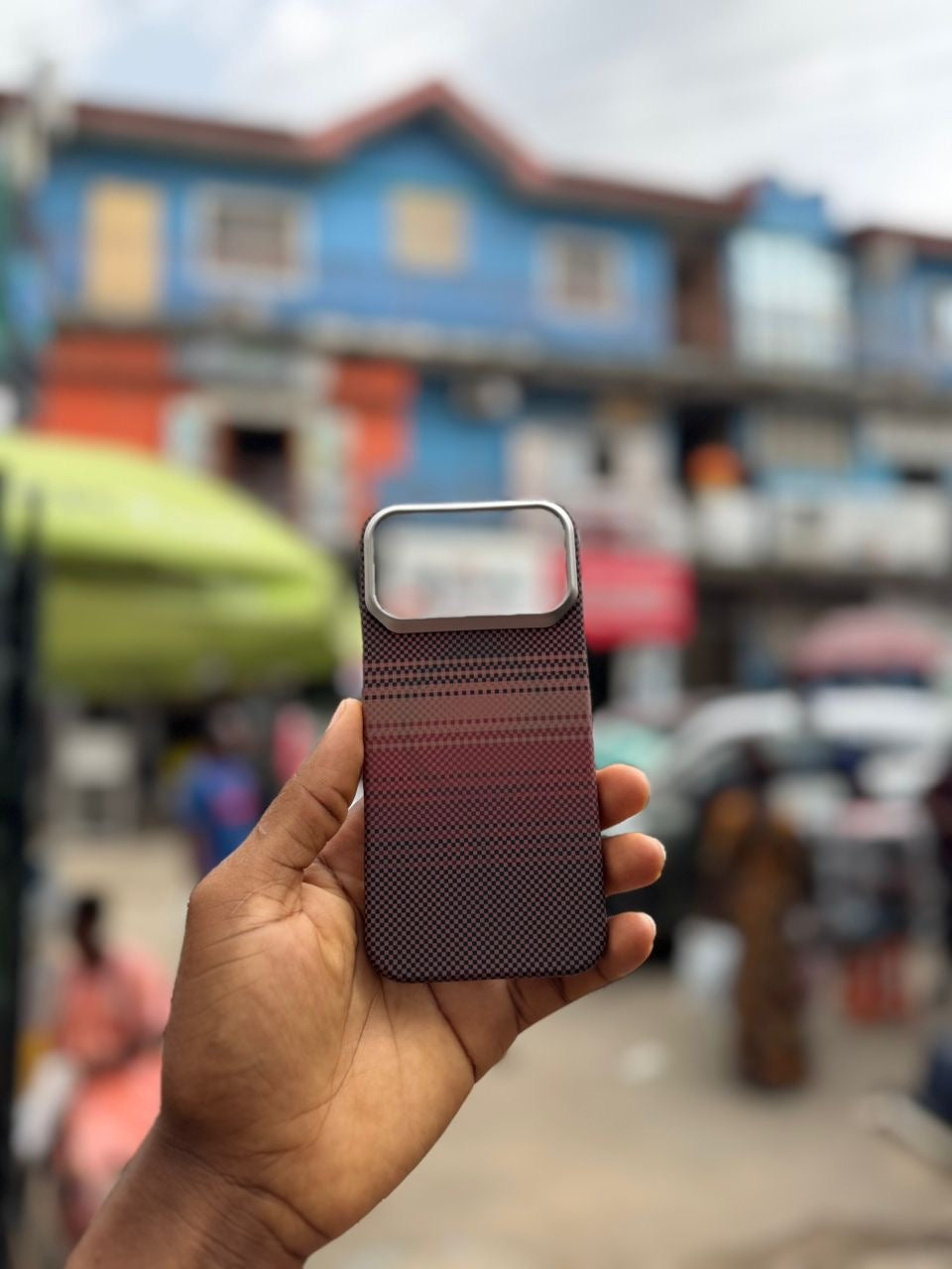 Real Kevlar Aramid Carbon Fiber Ultra thin Protective Case with MagSafe charging base for iPhone 17 pro max , 17 pro , 16 pro max and Samsung galaxy z fold 7