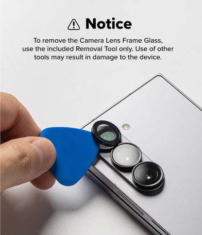 Individual camera lens protector for Samsung galaxy z fold 7