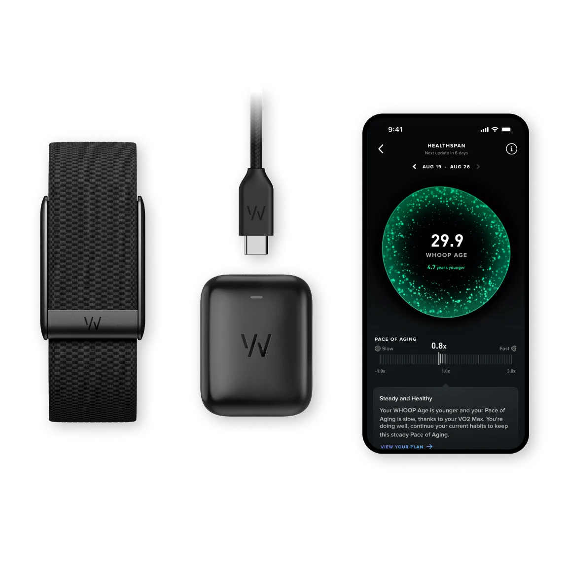 WHOOP Peak – 12-Month Membership – 5.0 Health and Fitness Wearable – 24/7 Activity and Sleep Tracker with Heart Rate