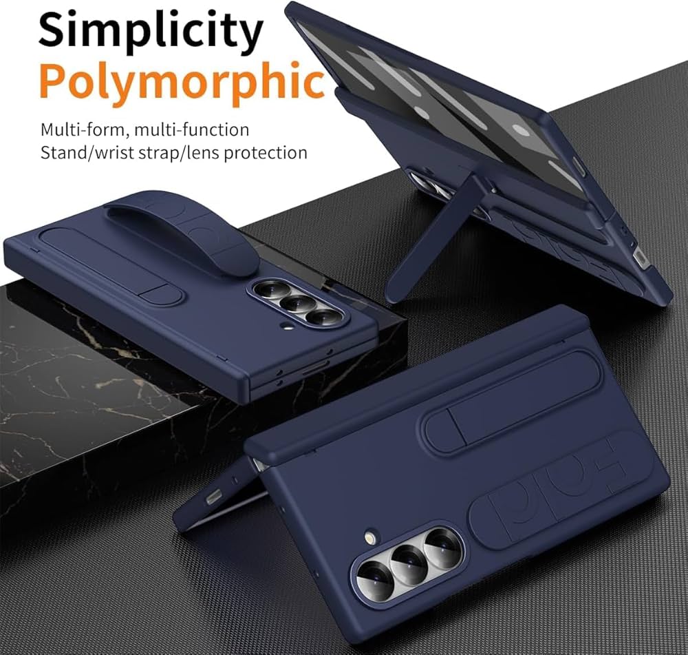 Wristband Holder Hinge Phone Case For Samsung Galaxy Z Fold 7