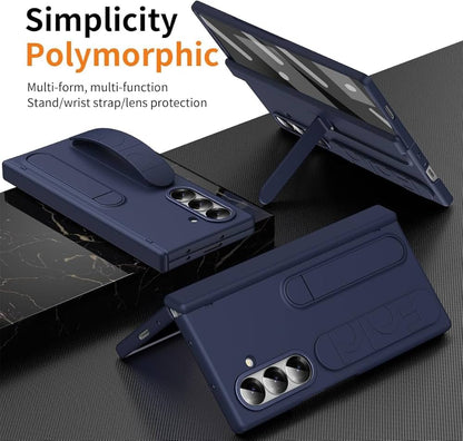 Wristband Holder Hinge Phone Case For Samsung Galaxy Z Fold 7