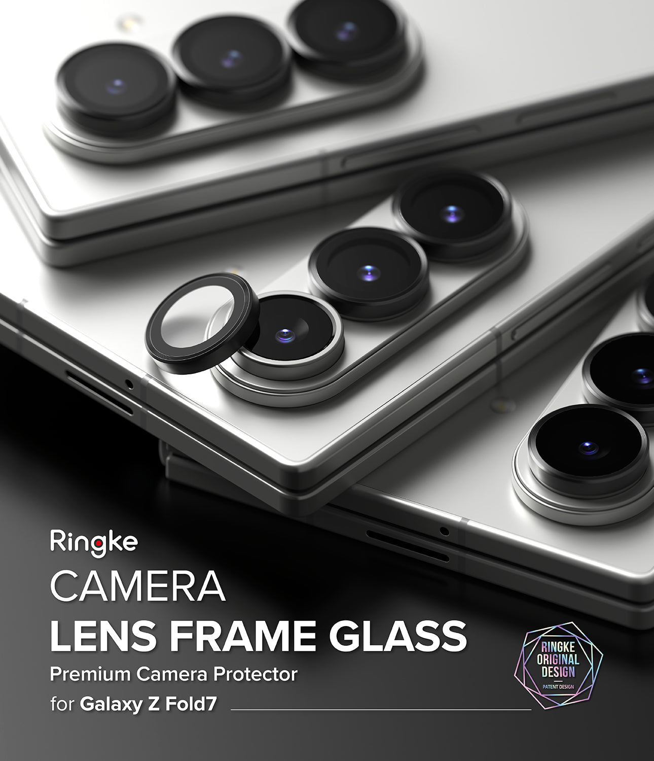 Individual camera lens protector for Samsung galaxy z fold 7