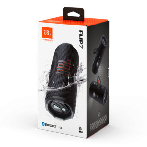Jbl Flip 7 Portable Bluetooth Speaker Black