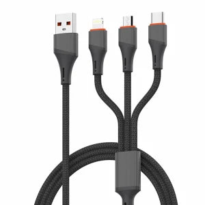 Ldnio LC96u 3-in-1 1.2m Fast Charging Cable