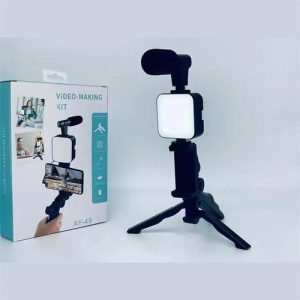 AY-49 Video Making Kit Vlogging Tripod