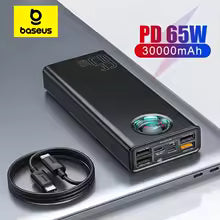 Baseus 65W 30000mAh PD Quick Charging laptop Powerbank