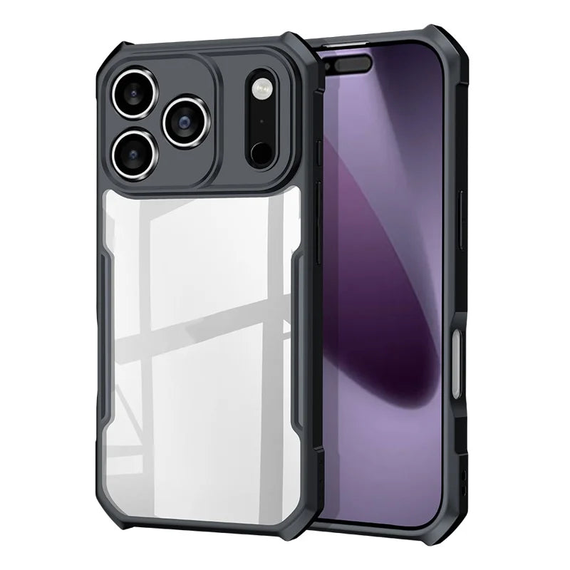 xundd transparent airbag tpu bumper case for iphone 17 pro max