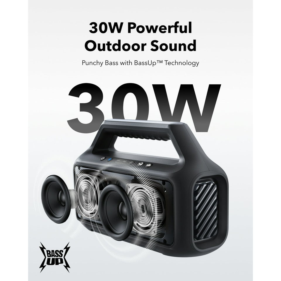 Soundcore Boom 2 SE Outdoor Speaker Portable Subwoofer BassUp Floatable IPX7 30W