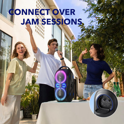 Soundcore by Anker Rave Party 2 Portable Speaker, 120W Stereo Sound,