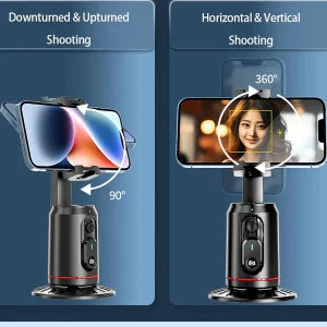 Q02 360 Auto Face Tracking Phone Holder/Selfie Stick
